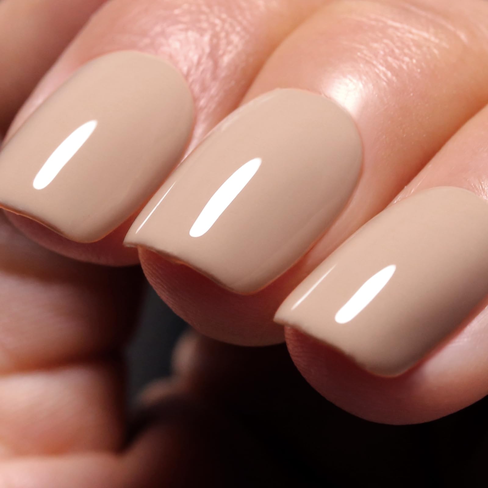 Macro Close-Up Of Nails Visual Idea Macro Close-Up Of Nails Visual Idea β Winter Nude Nails