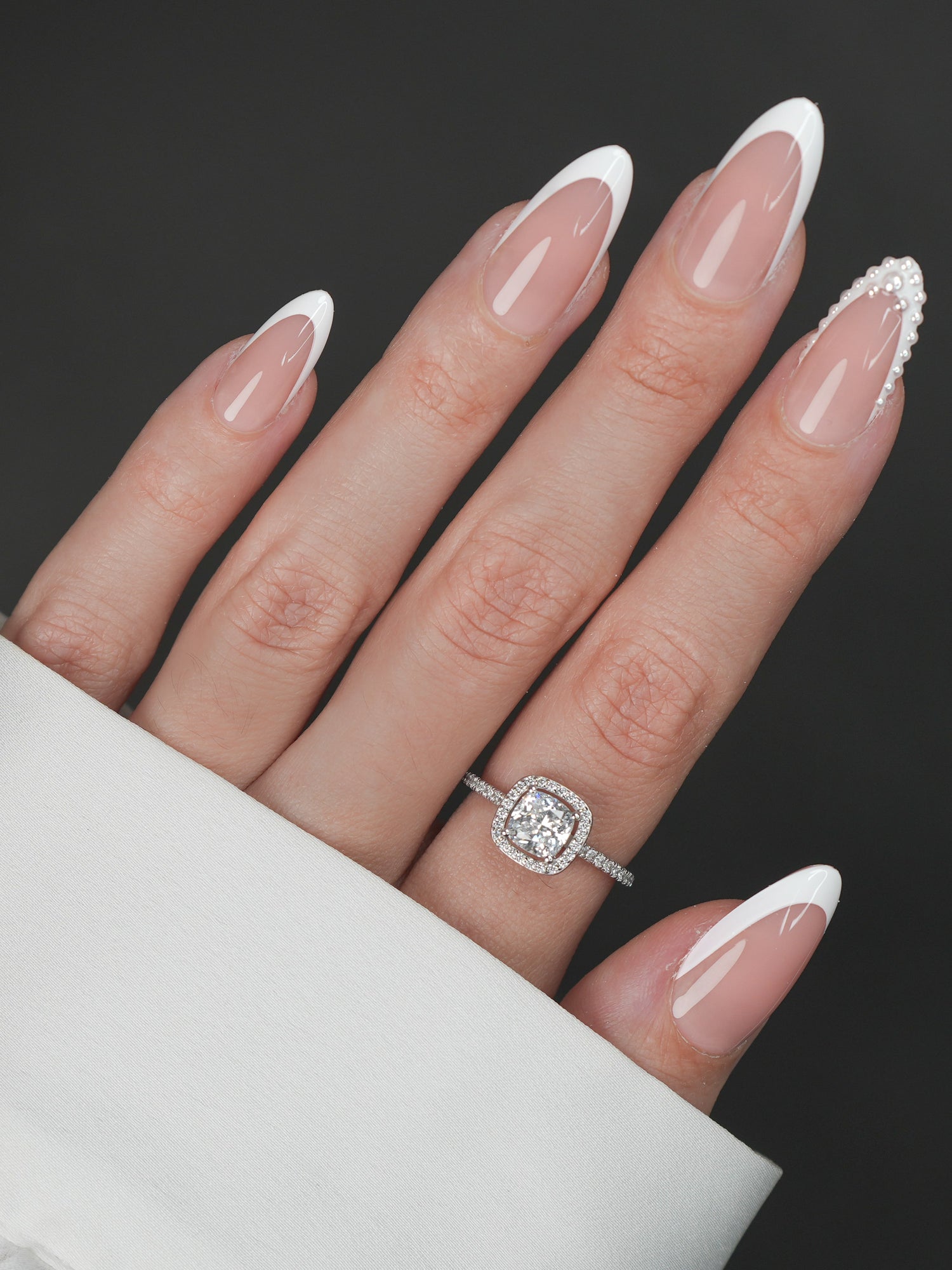 Visual Idea Visual Idea β New Years French Tip Nails 2027