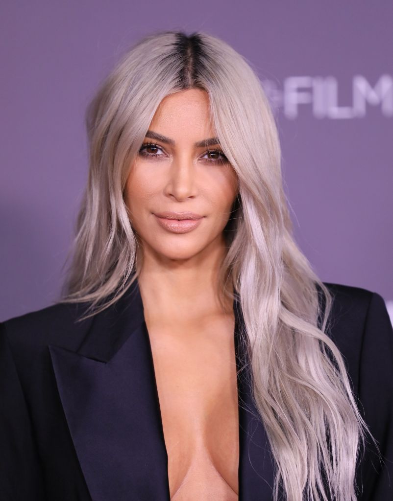 Ash Blonde and Silver Wavy Blowout Ash Blonde and Silver Wavy Blowout β Winter Hair Colors for Gray Hair