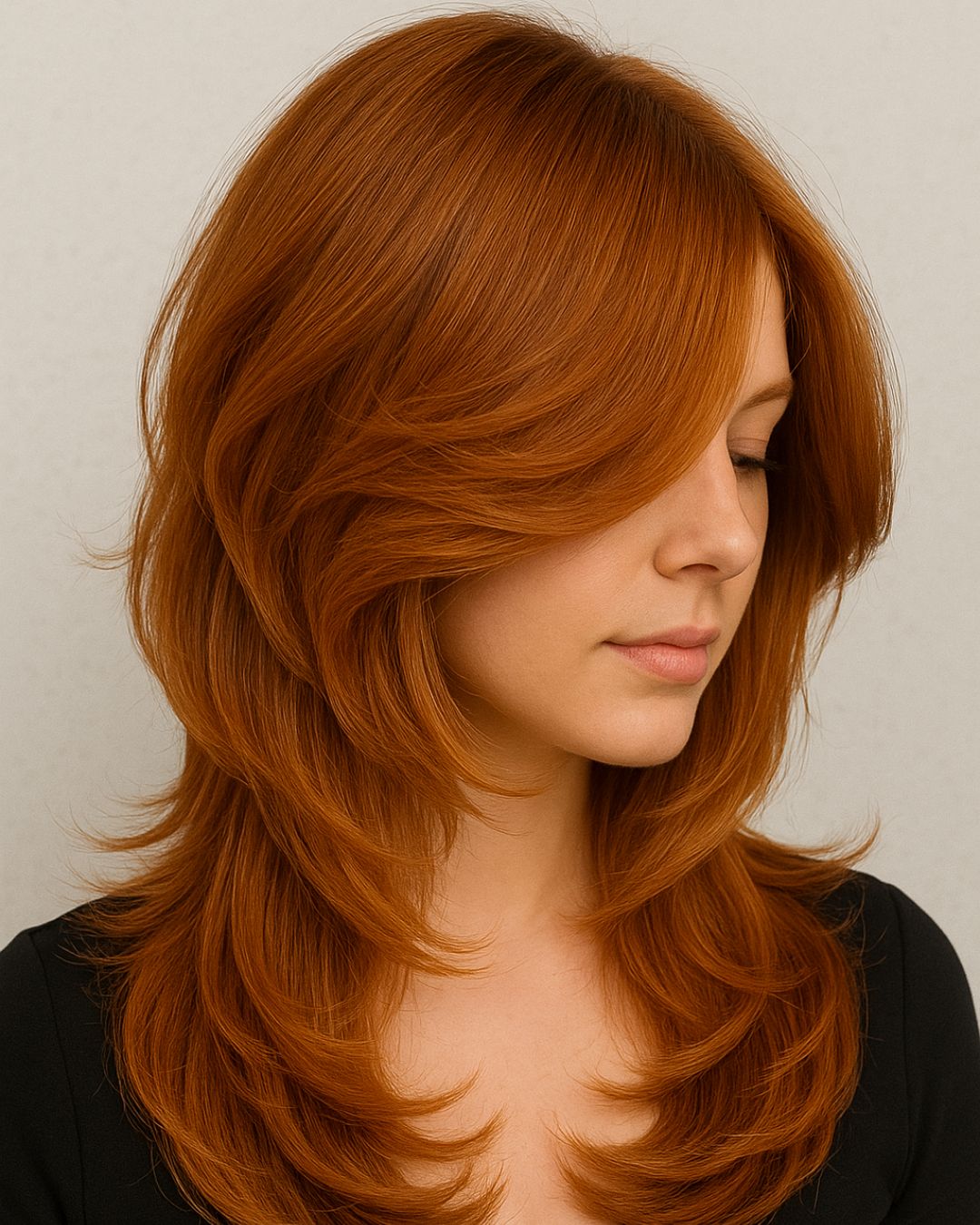 Collarbone Length Visual Idea — Winter Hairstyles for Work