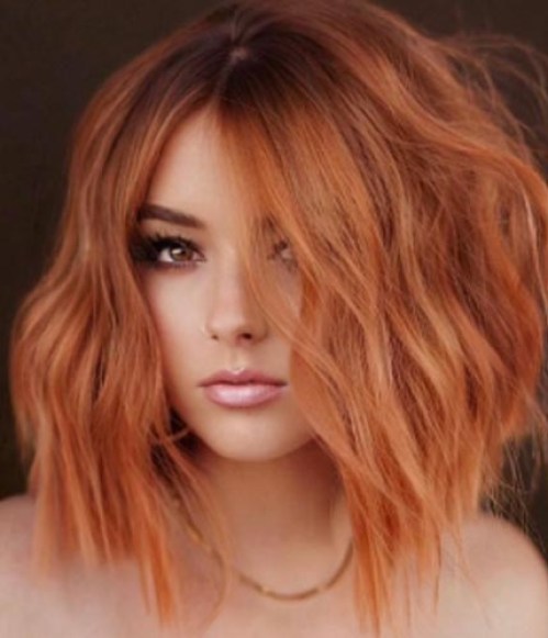 Collarbone Visual Idea — Winter Hairstyles for Short Hair