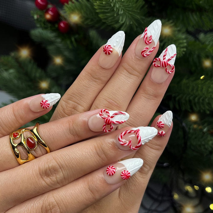 Visual Idea Visual Idea β Christmas Acrylic Nails 2026