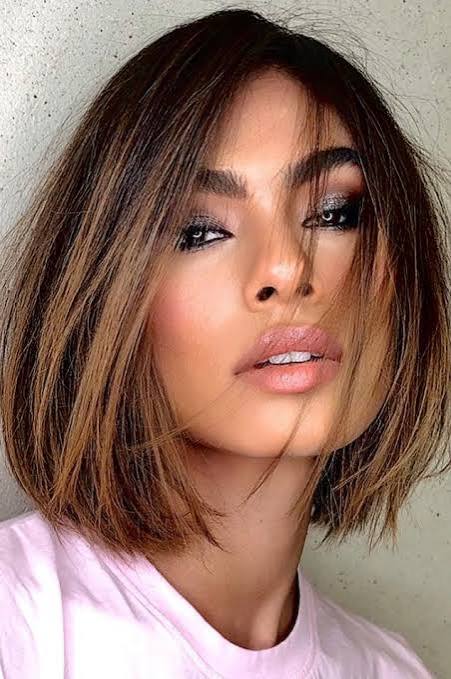 Chin Visual Idea Chin Visual Idea β Chestnut Brown Hair