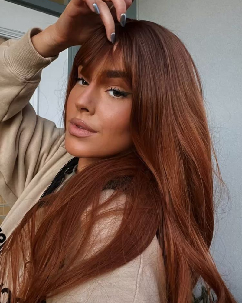 Warm Copper With Subtle Reddish Tones Visual Idea Warm Copper With Subtle Reddish Tones Visual Idea β Winter Copper Hair Color