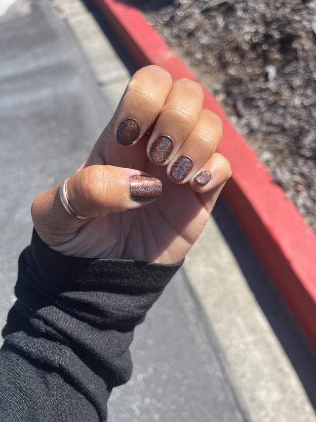Glitter Visual Idea Glitter Visual Idea β Winter Nail Colors for Women Over 70