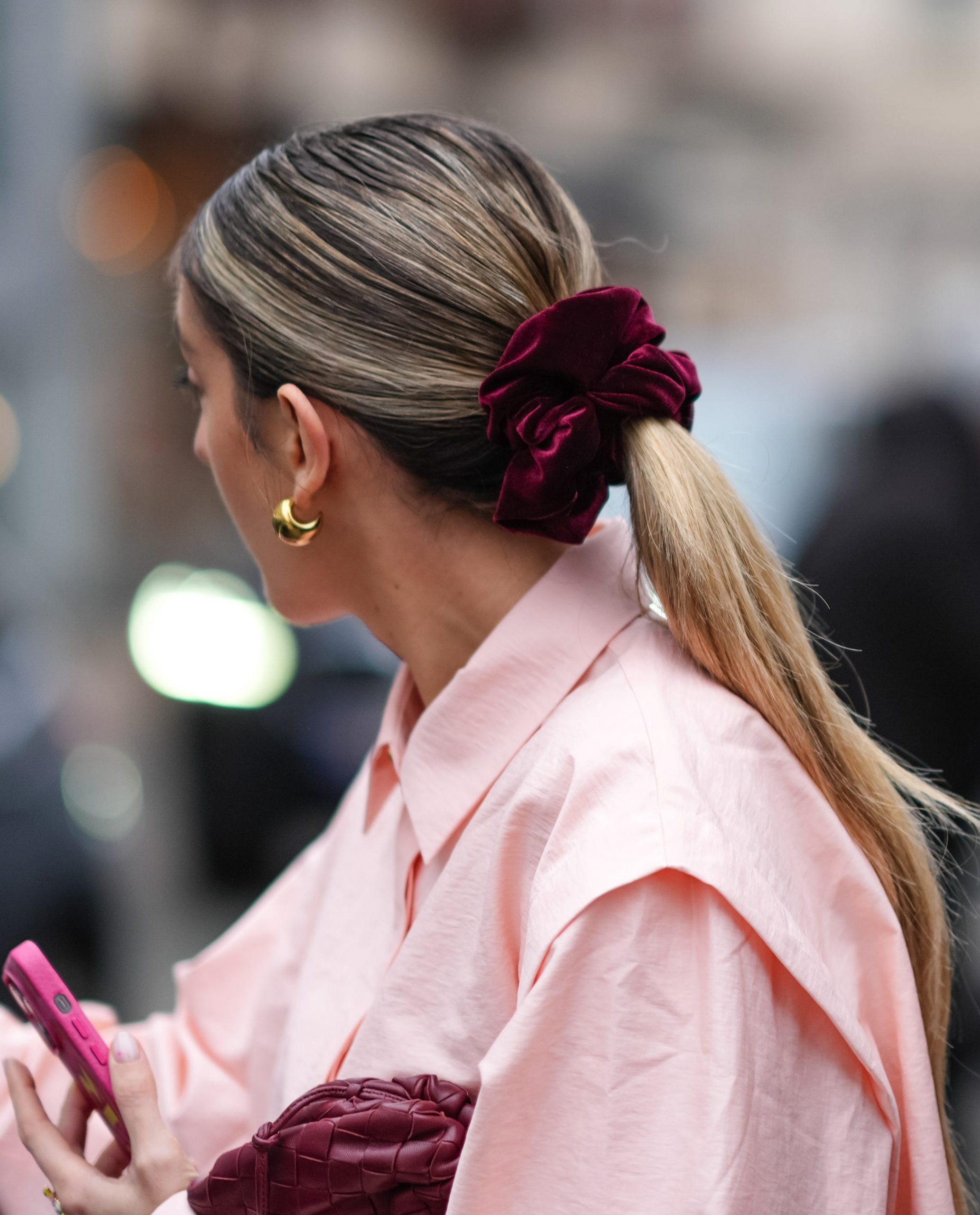 Side-Swept Bangs Visual Idea — Winter Wedding Hairstyles