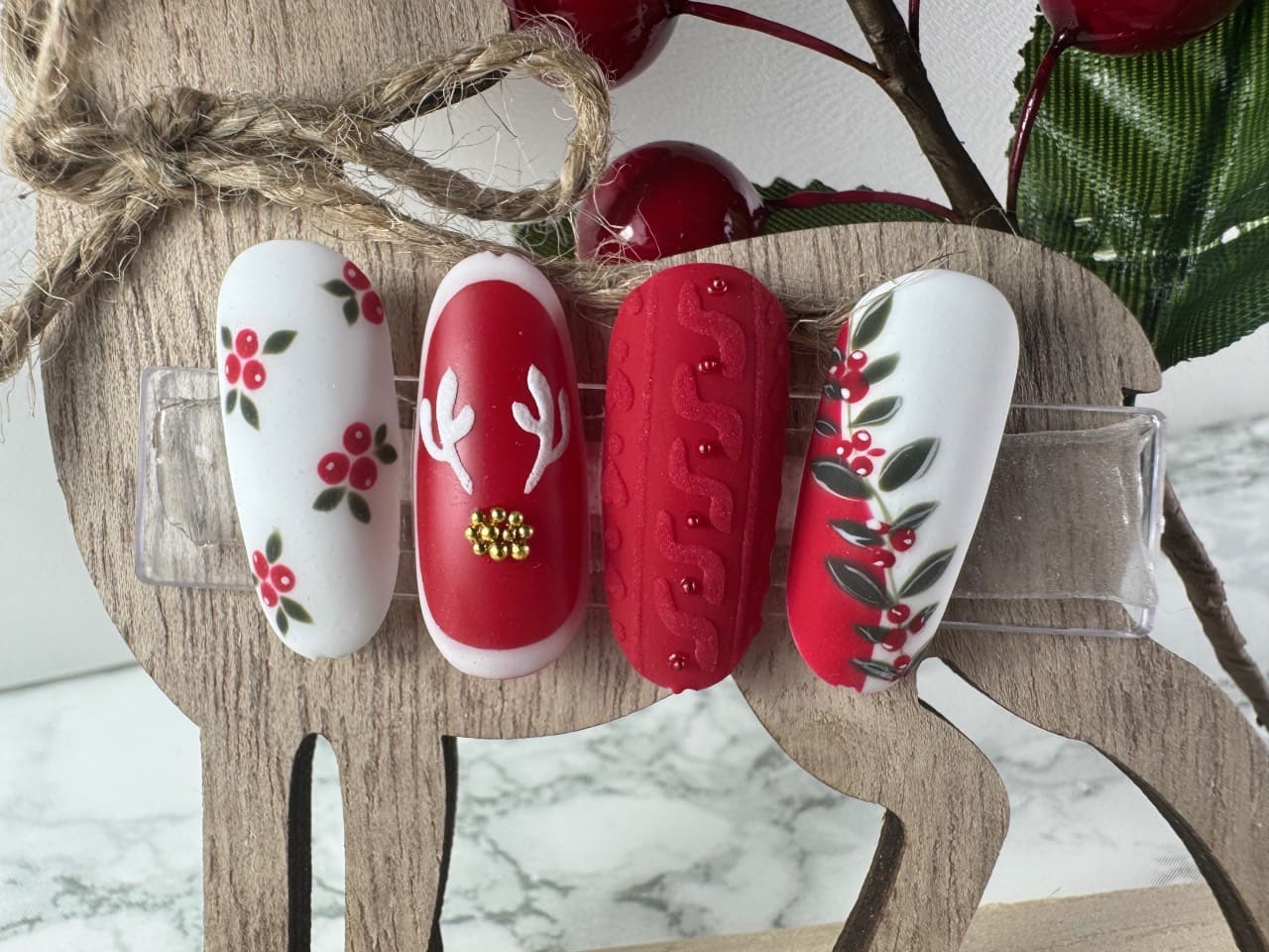 Mixed Christmas Designs Nail Tips Mixed Christmas Designs Nail Tips β Christmas Nail Colors 2026