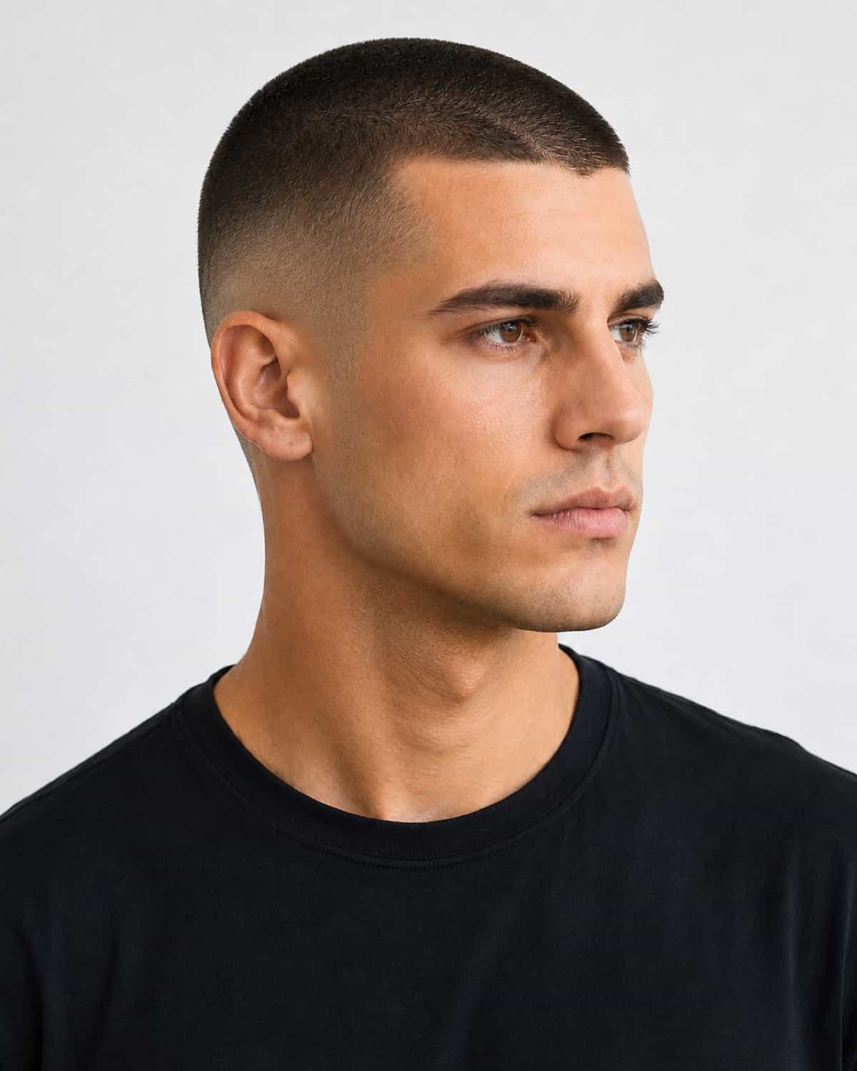 The Classic Buzz Cut The Classic Buzz Cut β Winter Haircuts for Men