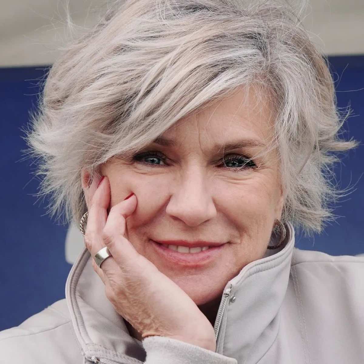 Short Cropped Pixie With Choppy Bangs — Winter Haircuts for Women Over 70