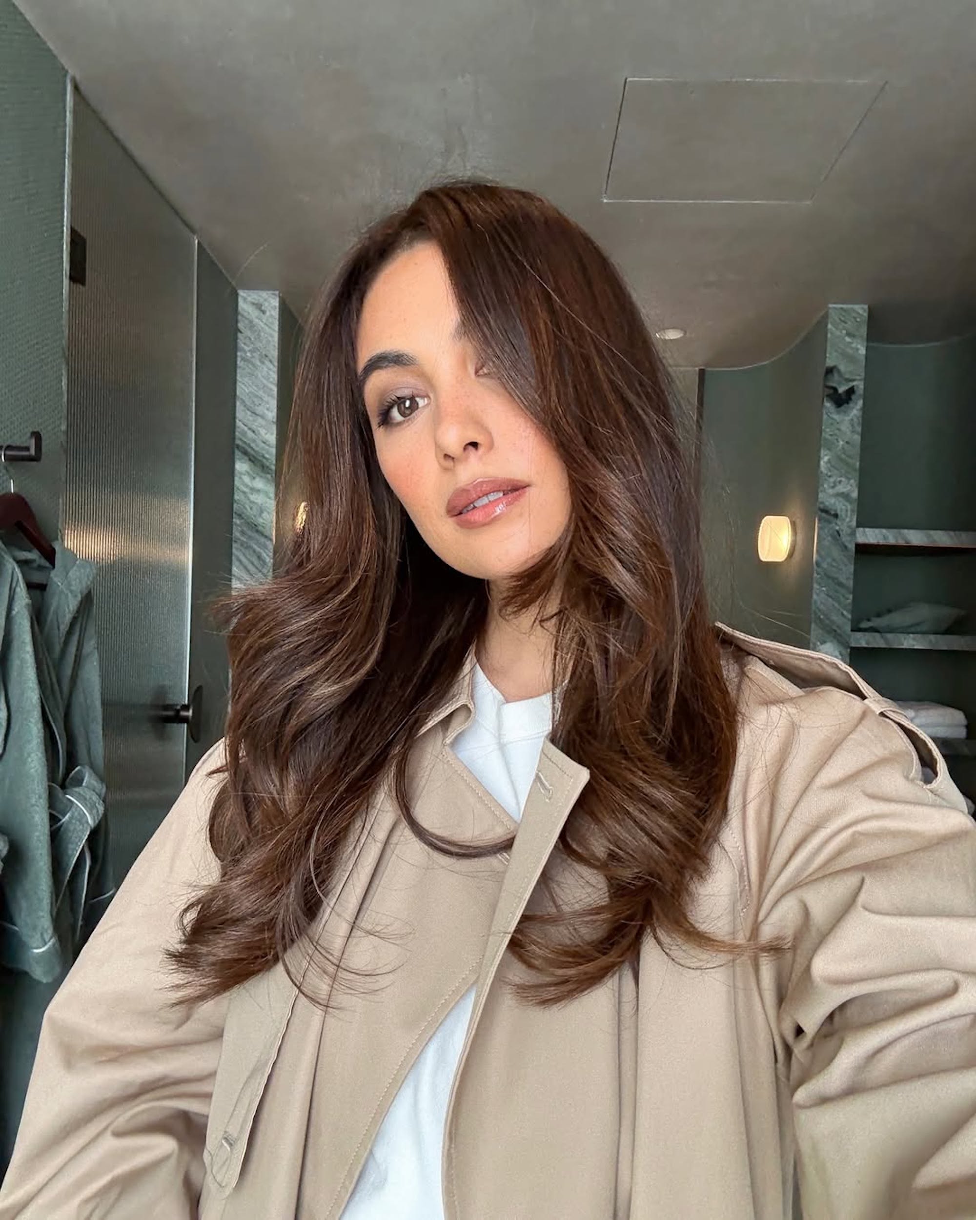 Espresso Brown With Warm Undertones Espresso Brown With Warm Undertones β Winter Brown Hair Colors