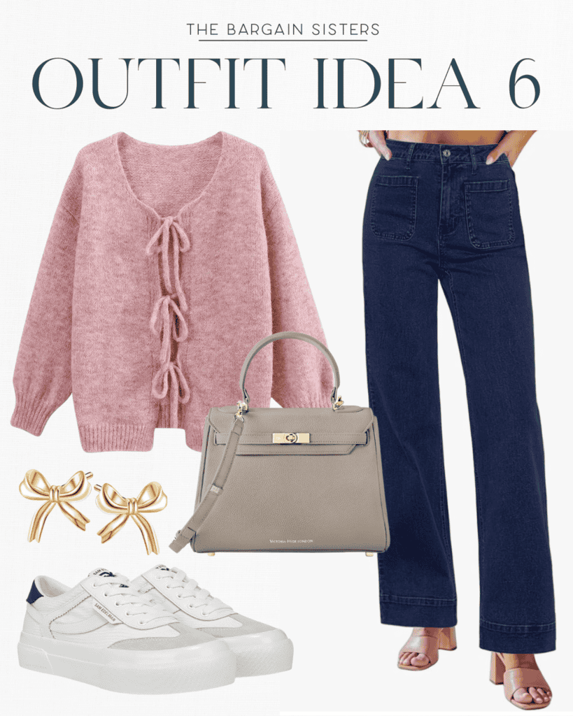 Grey Turtleneck with a Dark Denim Skirt and Fedora — Cute Winter Outfits
