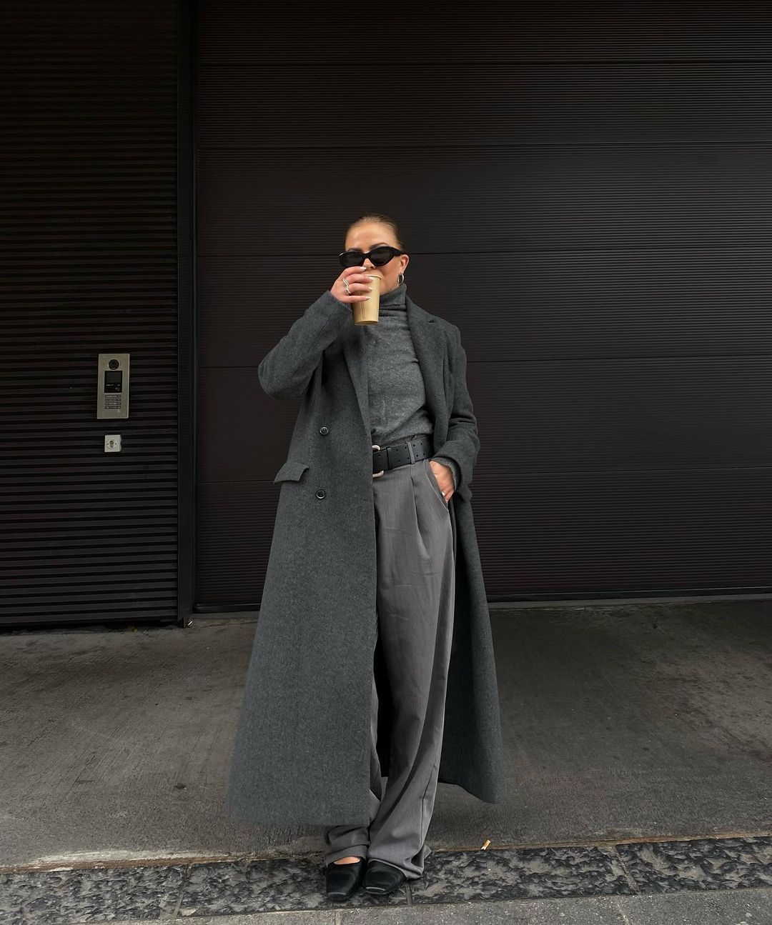 Monochromatic Grey for a Sleek Winter Ensemble — Casual Winter Outfits