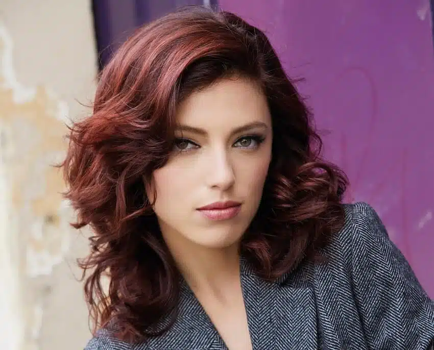 Deep Auburn Curls Deep Auburn Curls β Winter Hair Colors for Women Over 40