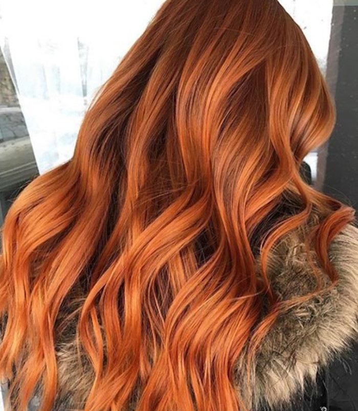Layers Visual Idea Layers Visual Idea β Winter Copper Hair Color