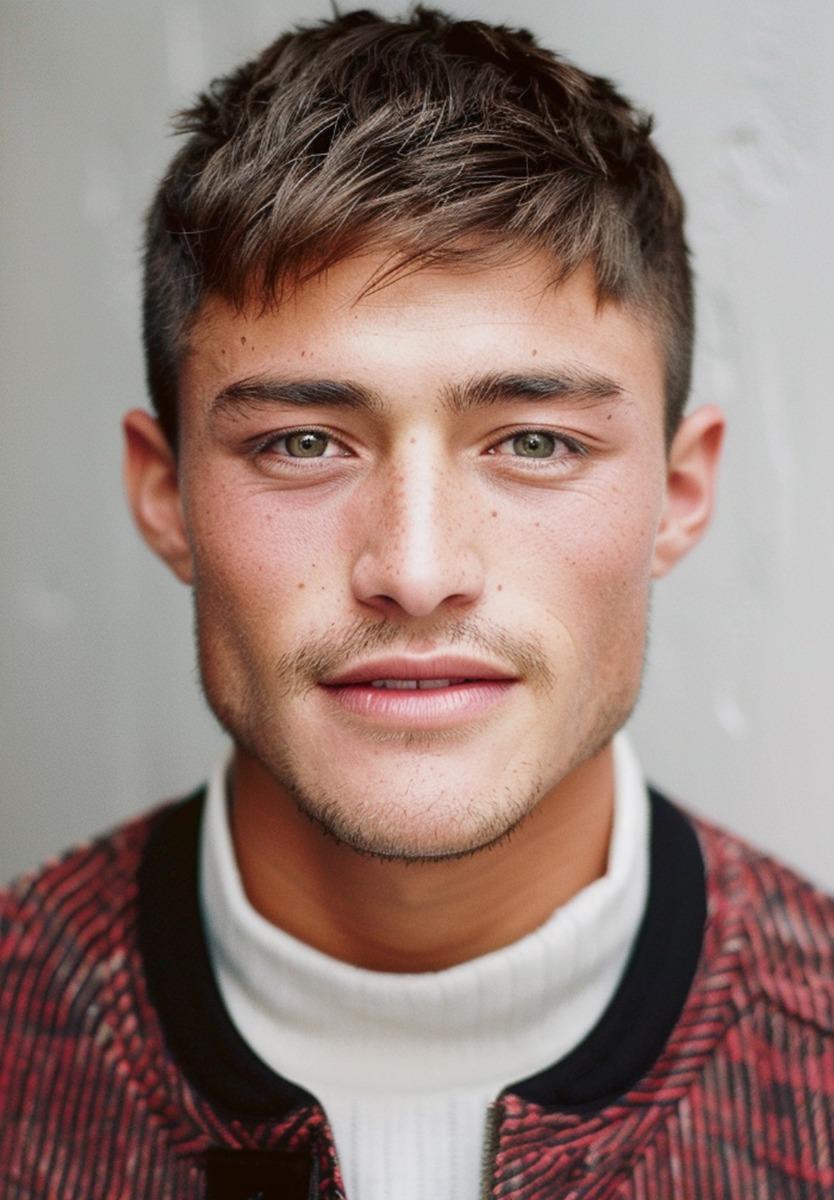 Textured Crop With Sharp Fade — Winter Hairstyles for Men