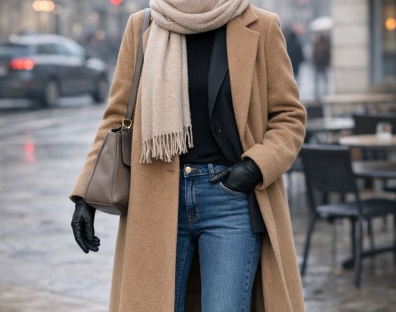 Long Beige Wool Coat as a Classic Winter Staple — February Outfits