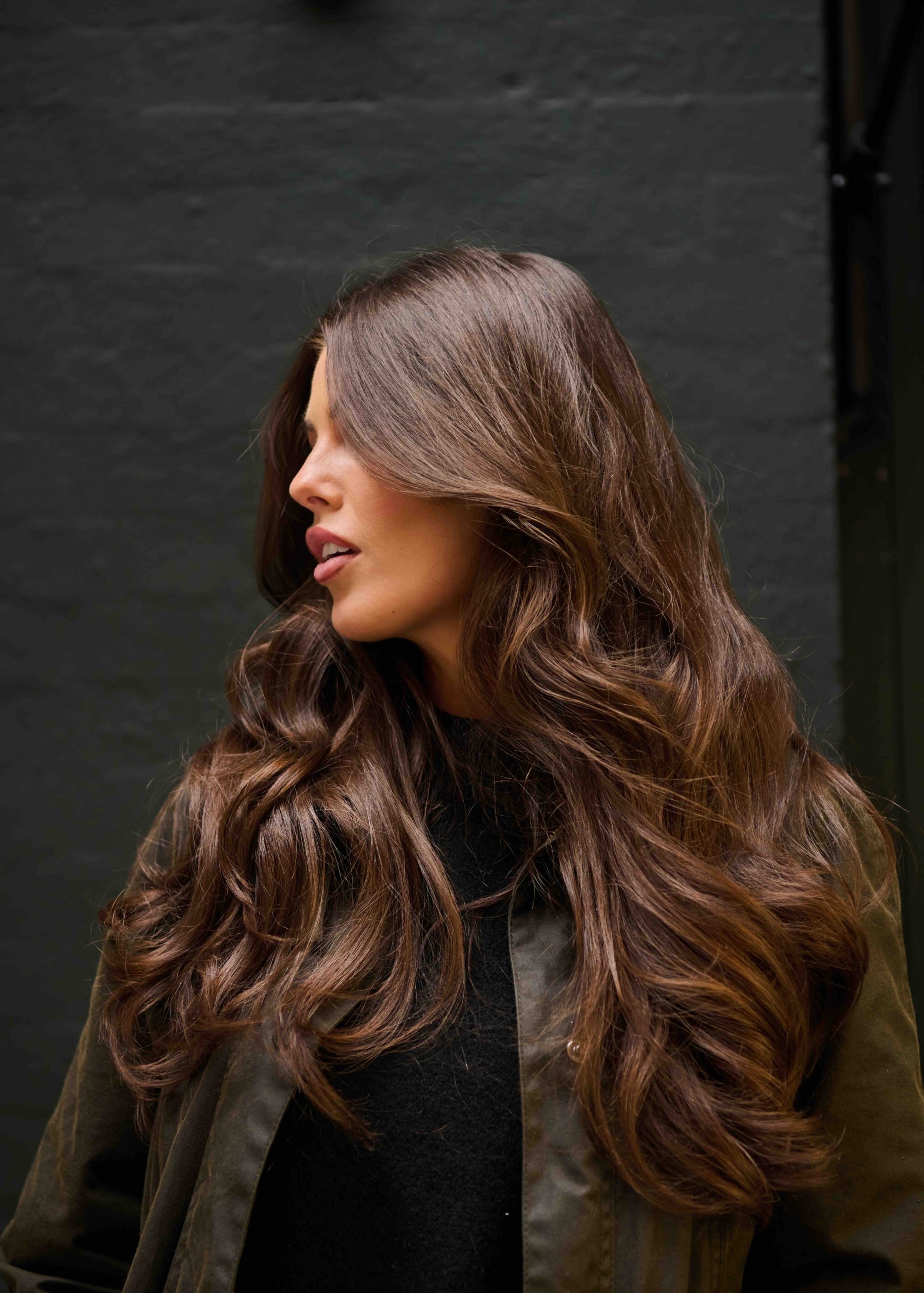 Rich Chocolate Brown With Warm Undertones — Winter Hair Colors for Brown Eyes