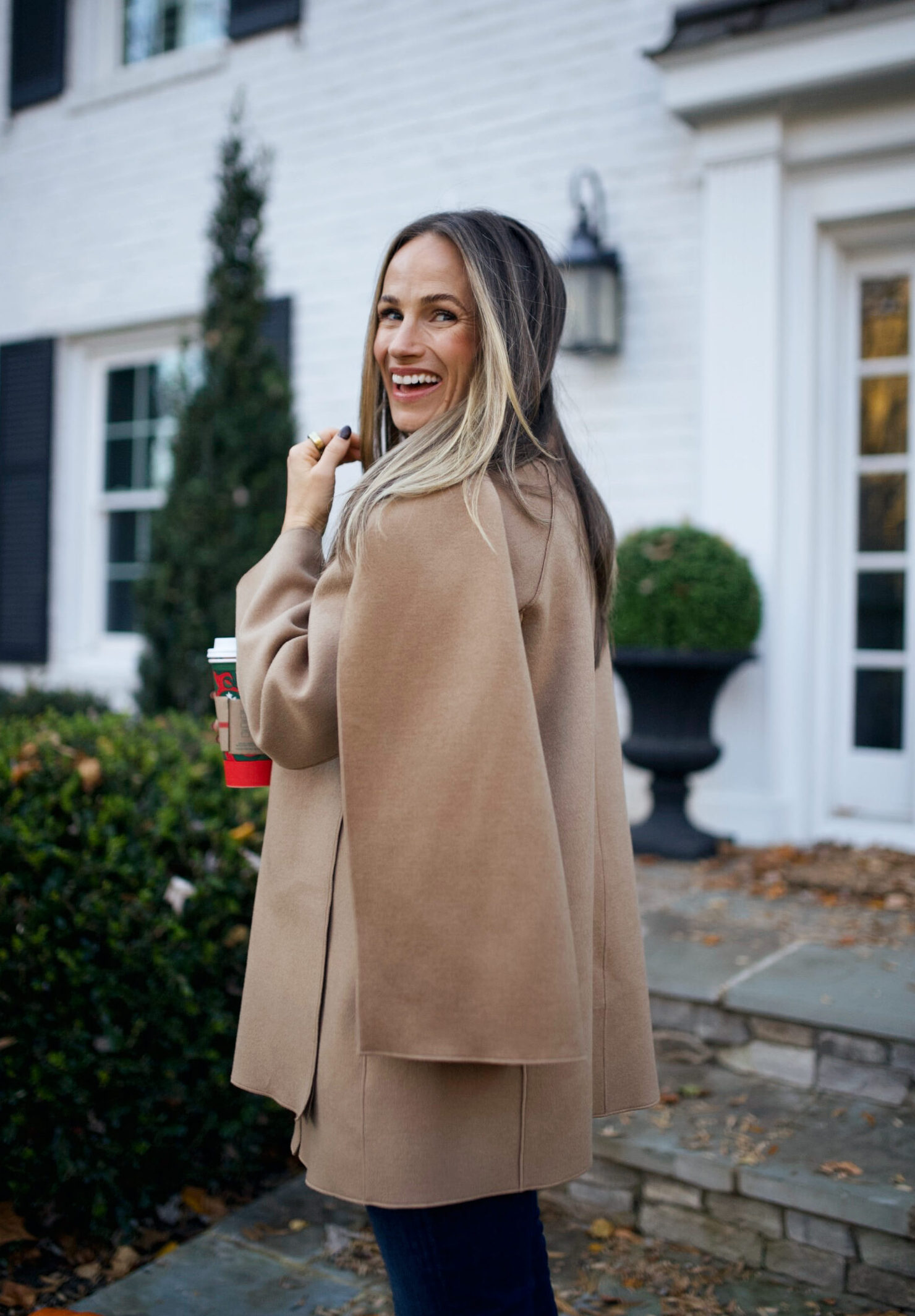 Statement Silhouette: Camel Cape Coat Statement Silhouette: Camel Cape Coat β Winter Capsule Wardrobe