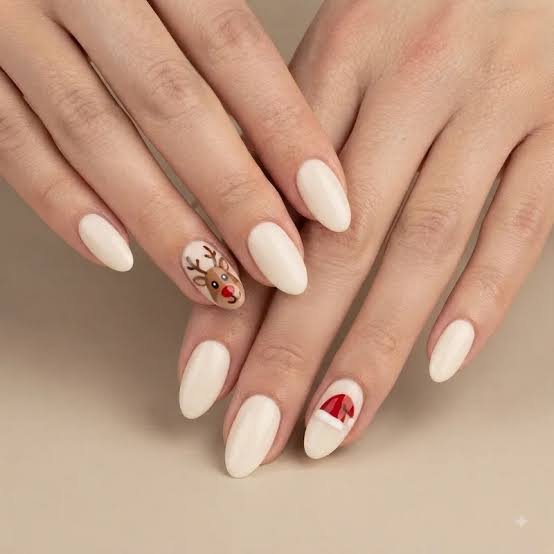 Visible Visual Idea Visible Visual Idea β Christmas Acrylic Nails 2026