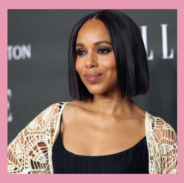 Chin-Length Black Blunt Bob — Winter Haircuts for Women Over 40