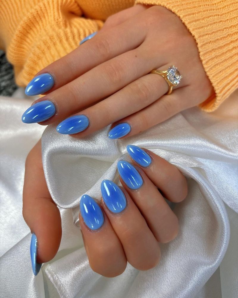 High Gloss Jelly Visual Idea High Gloss Jelly Visual Idea β Winter Almond Nails