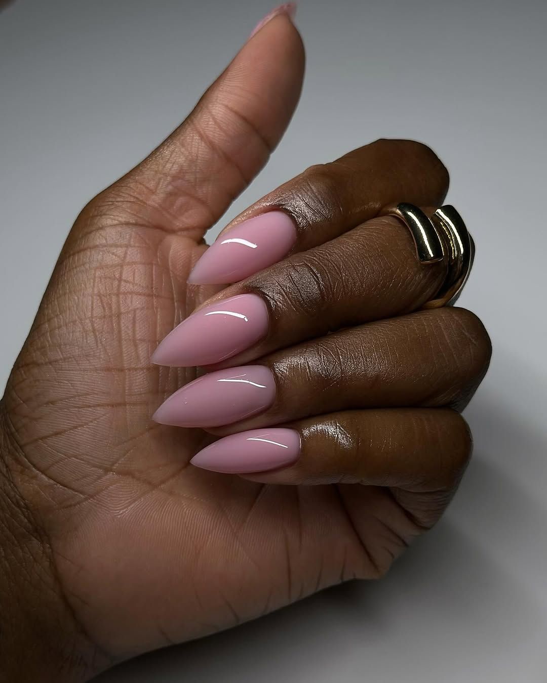 Sheer Milky Pink Stiletto Nails Sheer Milky Pink Stiletto Nails β Winter Stiletto Nails