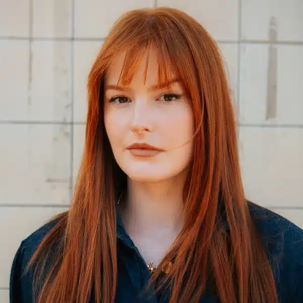 Long Straight Visual Idea Long Straight Visual Idea β Winter Copper Hair Color
