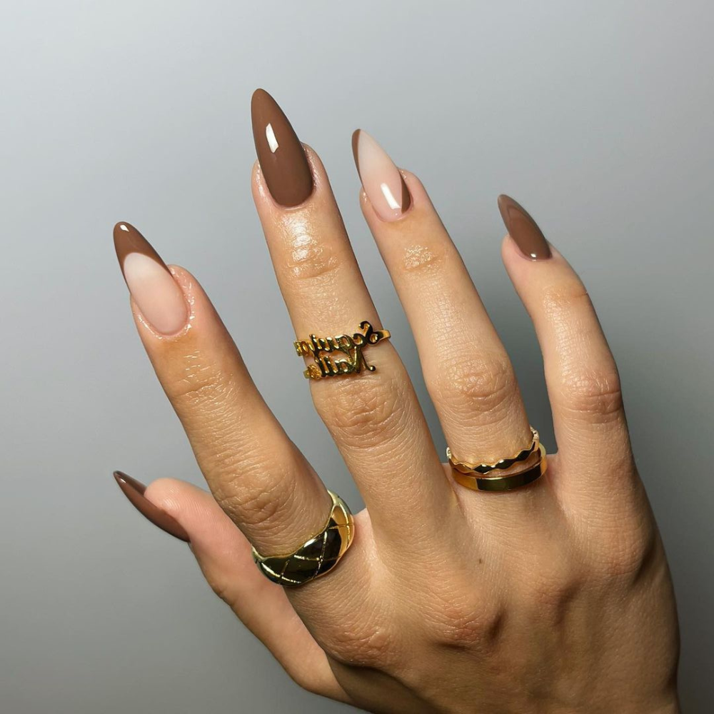 Chic Visual Idea — Mocha Nails