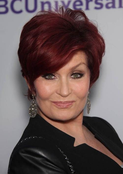 Vibrant Red Pixie Cut — Winter Hair Colors for Women Over 70