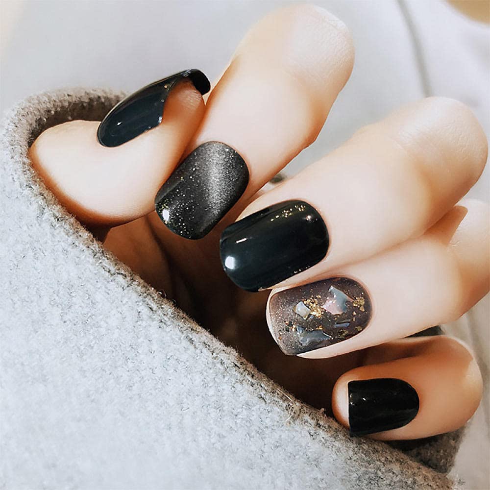 Visual Idea Visual Idea β Short Winter Oval Nails