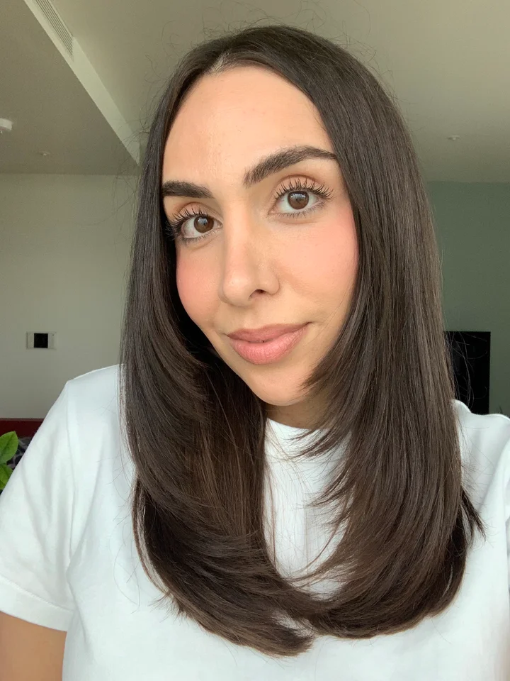 Long Layers with Smooth Blowout Long Layers with Smooth Blowout β Winter Haircuts for Thick Hair