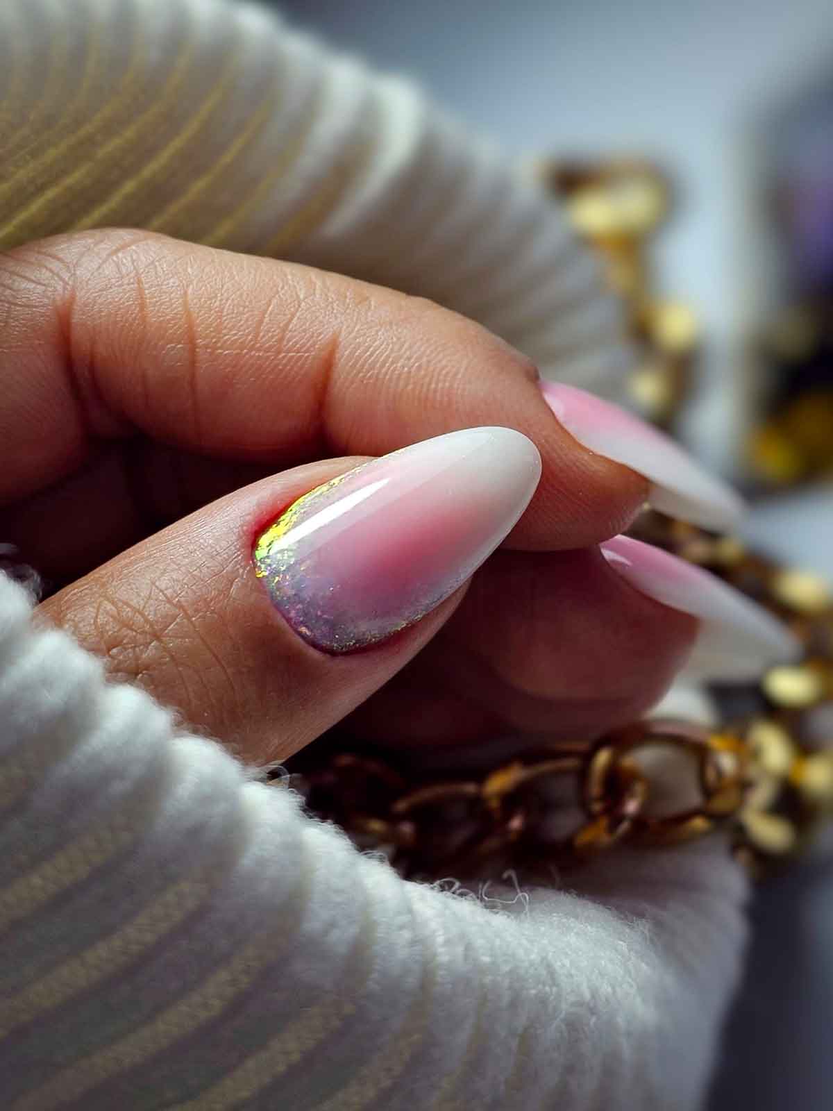 Visible Visual Idea Visible Visual Idea β Winter Squoval Nails