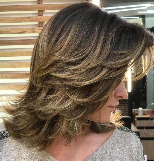 Shoulder Visual Idea — Winter Hairstyles for Thick Hair