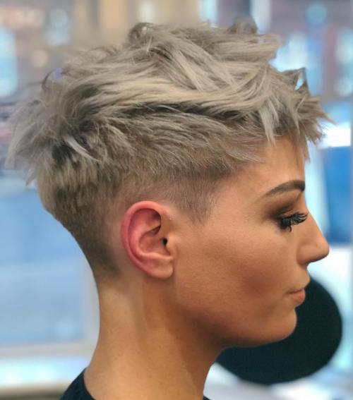 Short On Top Buzzed Sides Visual Idea — Short Winter Haircuts