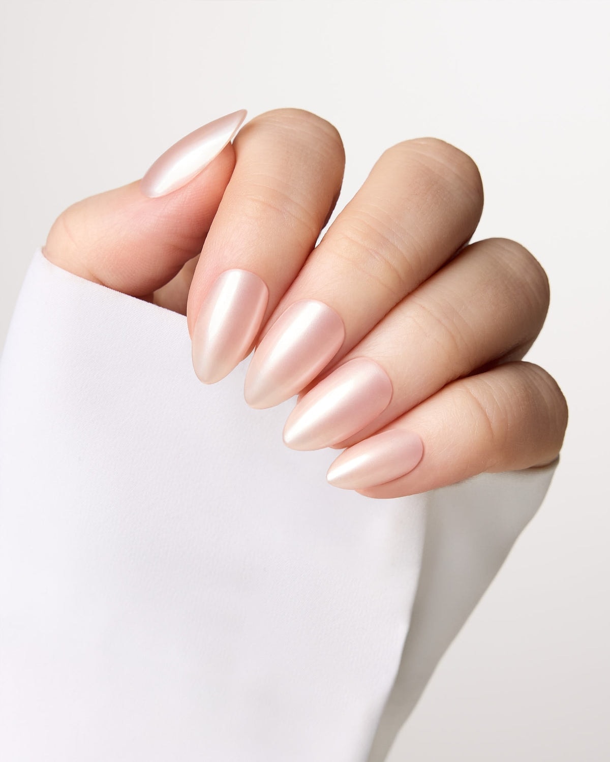 Pale Pink Nude Subtle Pearlescent Pale Pink Nude Subtle Pearlescent β glazed donut nails