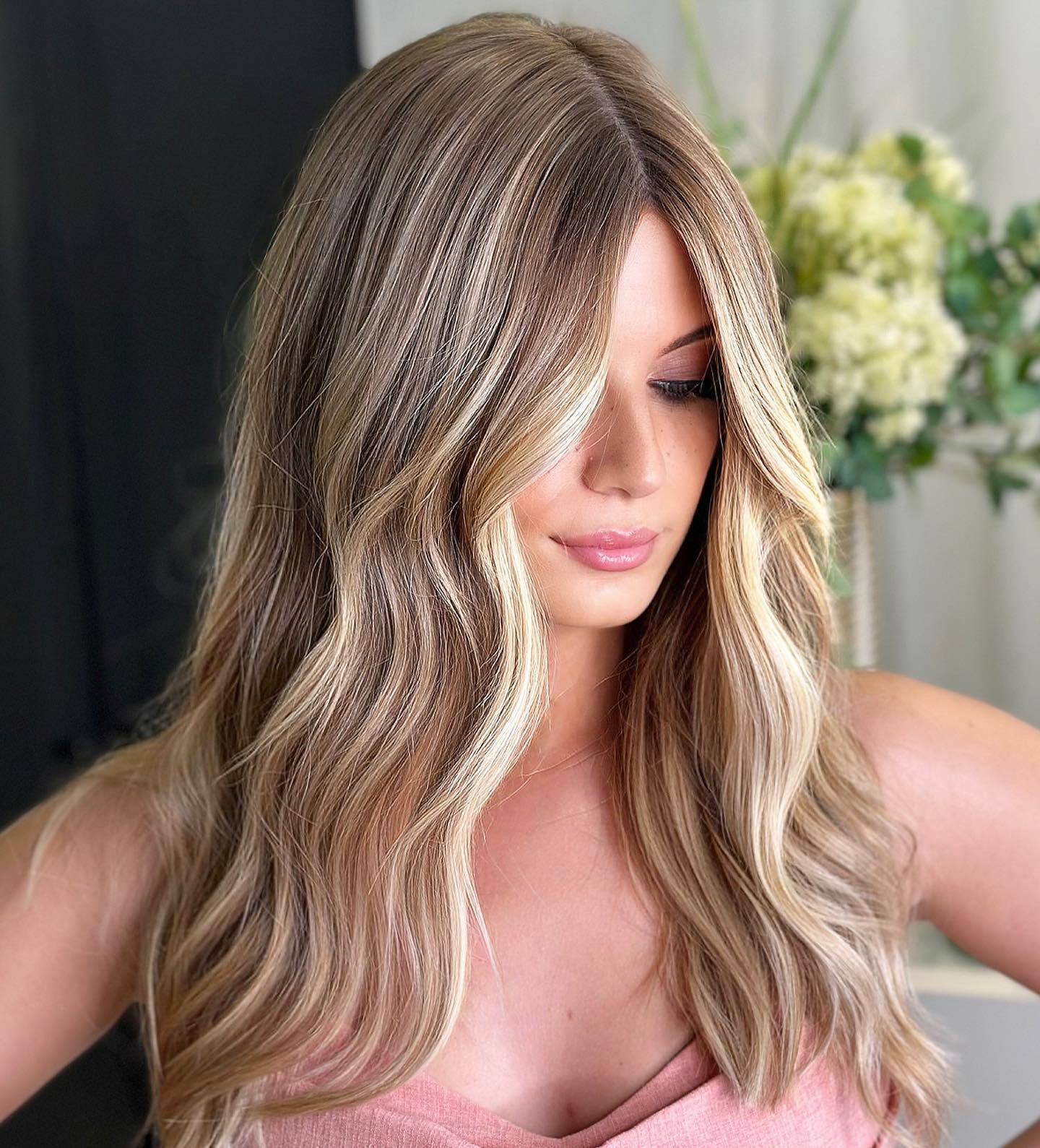 Strategic Lighter Blonde Money Piece — money piece highlights
