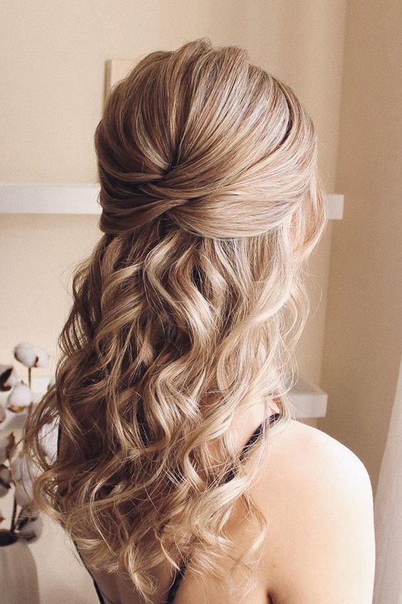 Visual Idea — A Half-Up — Winter Updos
